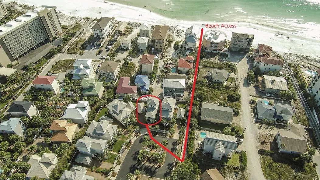 3-story Retreat Home, Walk To Beach, Gulf Views, Free Wifi!