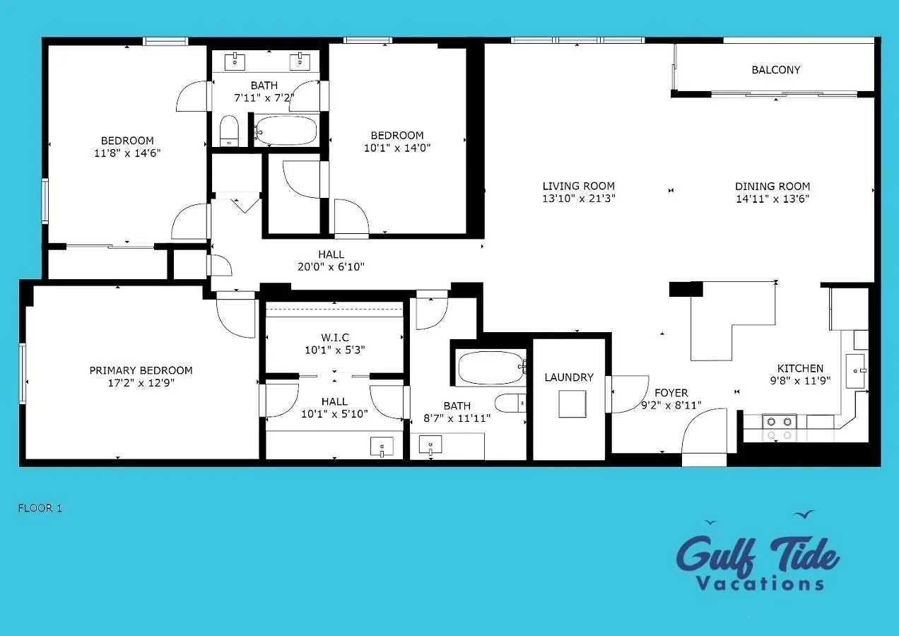 Holiday home Coastal Tides At Enclave 403a *