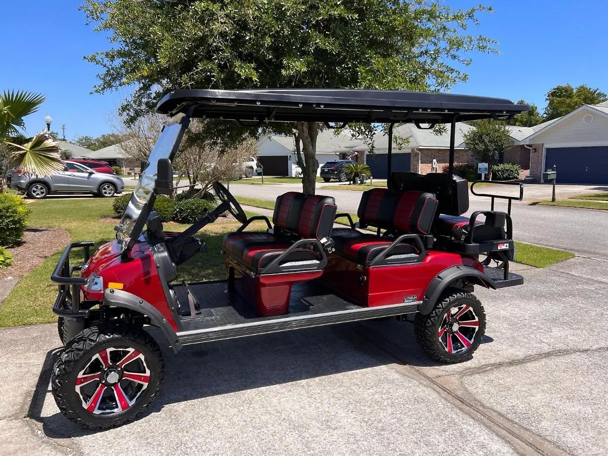 Heated Pool And Golf Cart, Walk To Beach! Best Deal! Feriehus *