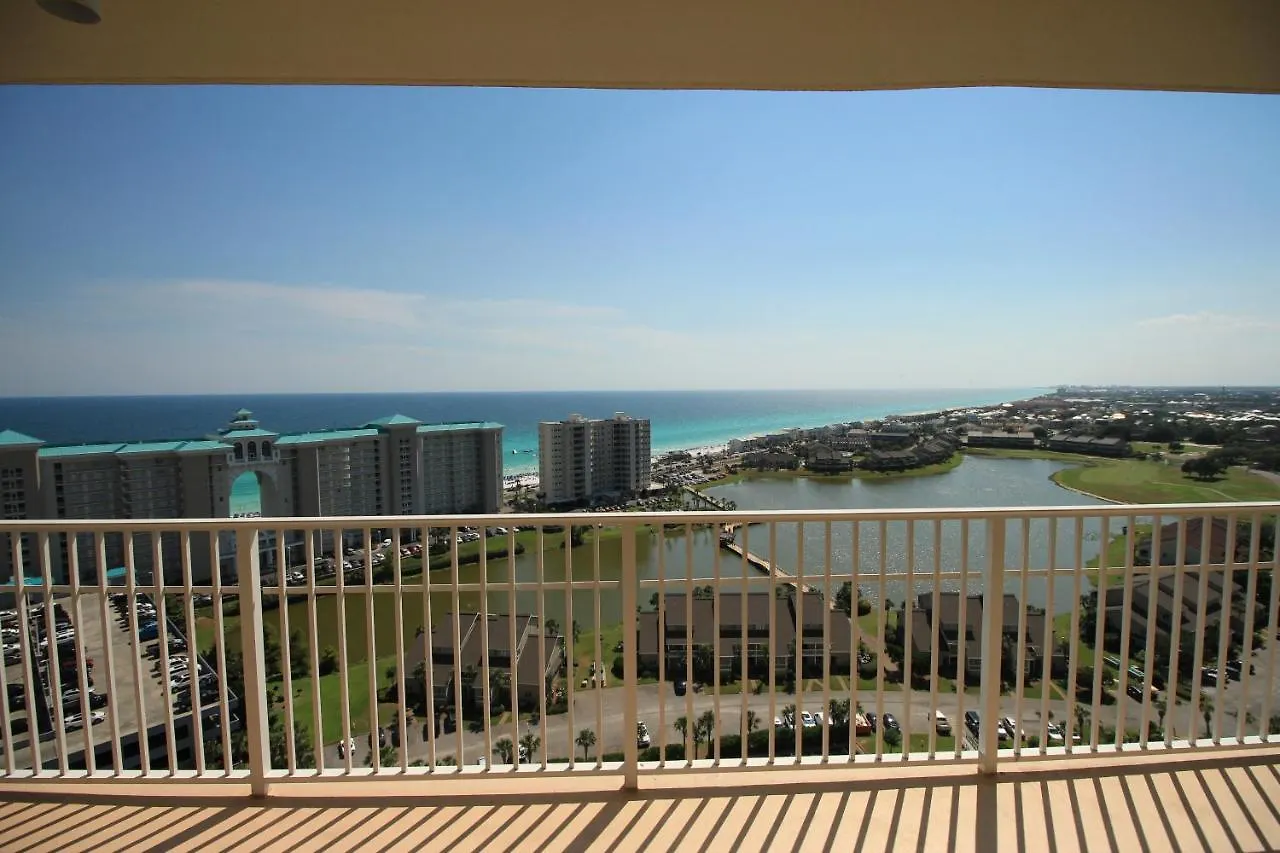 Ariel Dunes 1901 Seascape By Skis And Seas Scenic 98 Florida Beach 19th Floor
