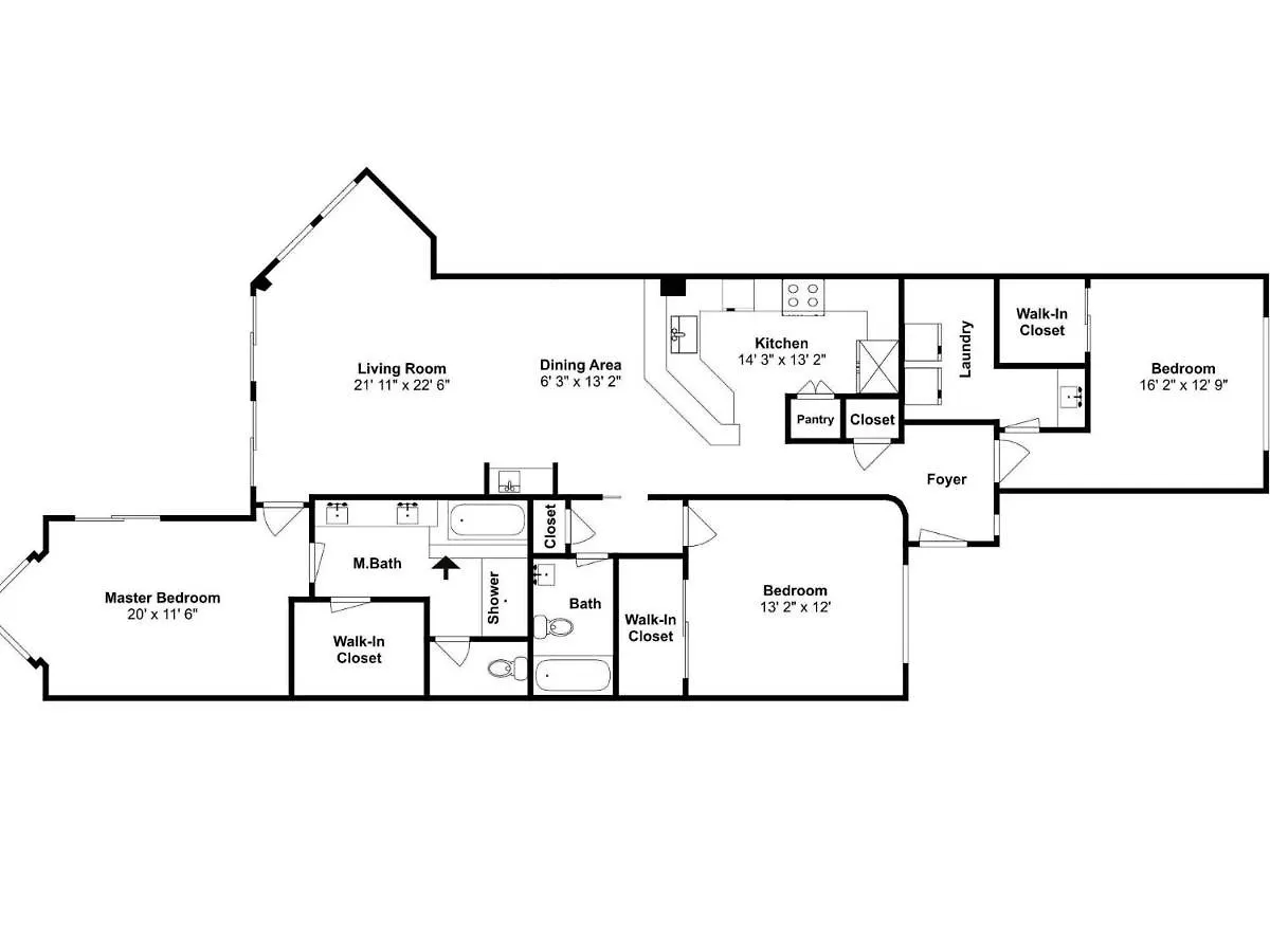 Jade East Towers 1240 Apartmán