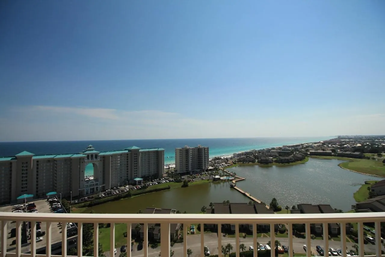 Ariel Dunes 1901 Seascape By Skis And Seas Scenic 98 Florida Beach 19th Floor