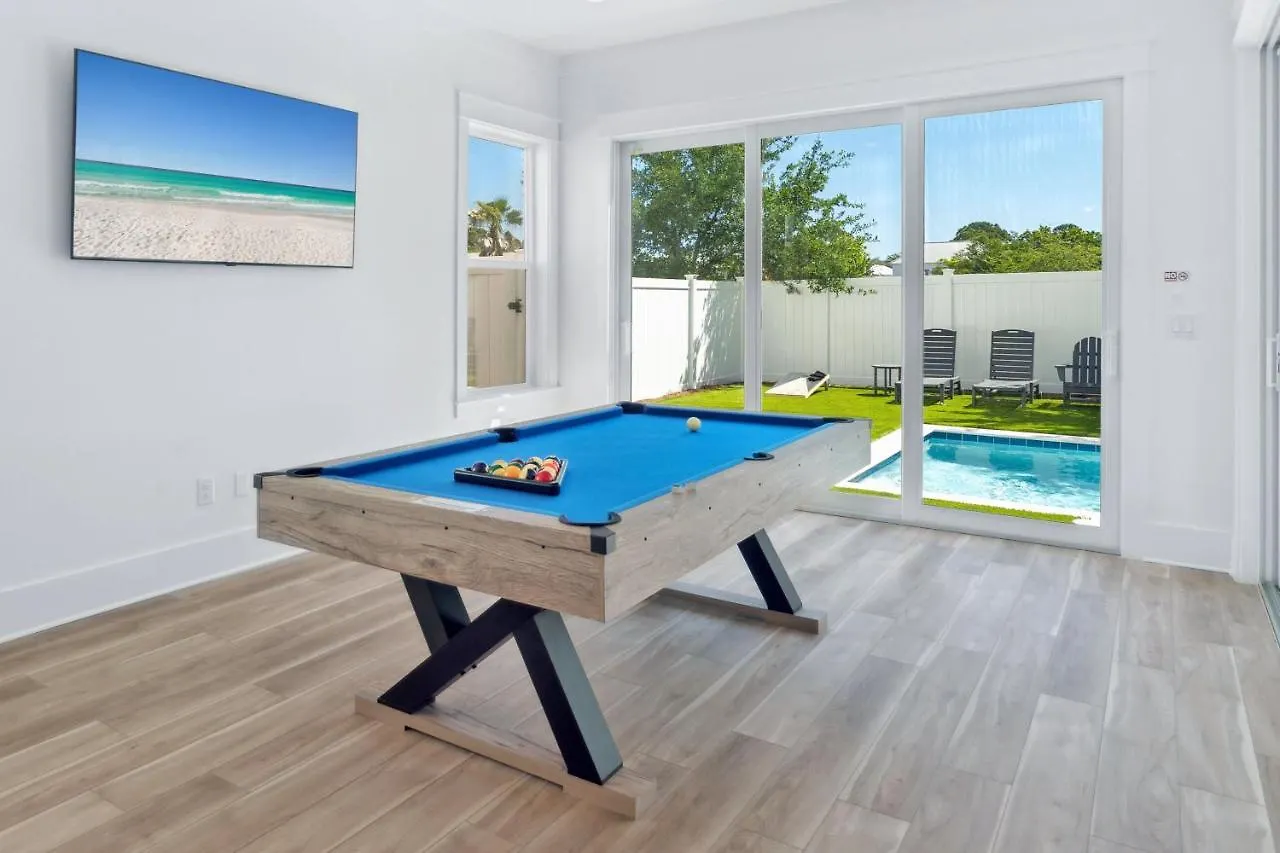 Ferienhaus Endless Summer Estate With Golf Cart And Game