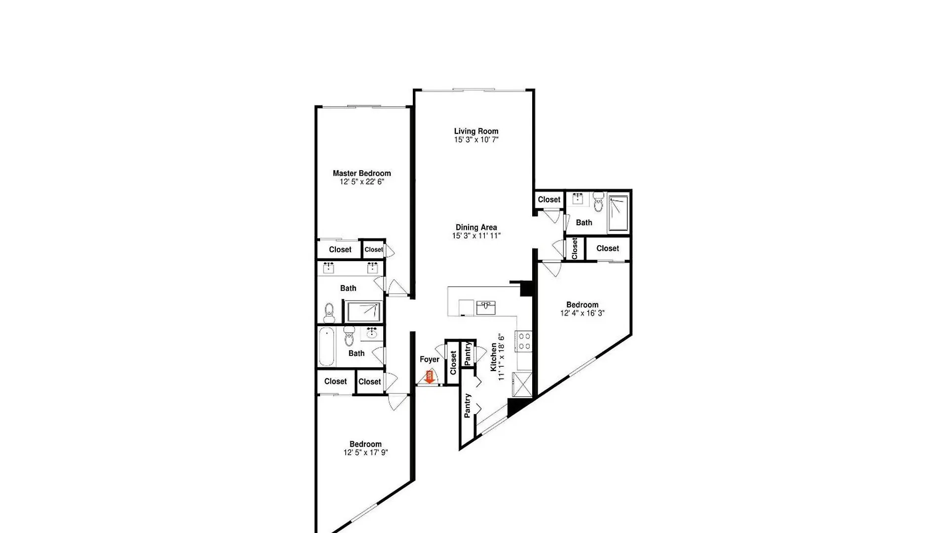 Edgewater 1004 Apartment *