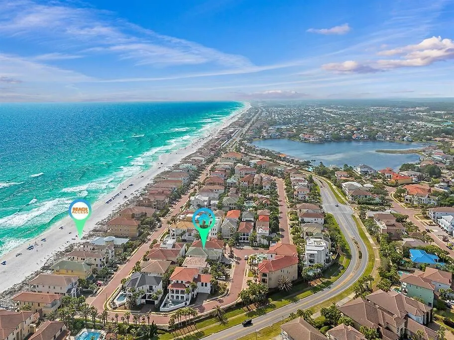 Gulf Views 6 Bedroom Elevator Community Pool