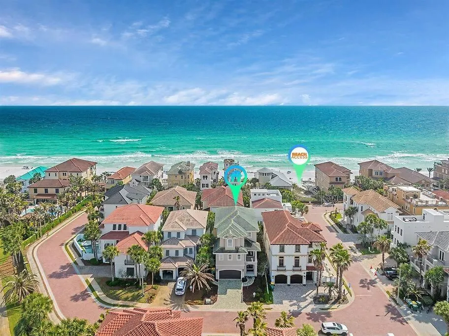 Prázdninový dům Gulf Views 6 Bedroom Elevator Community Pool Destin