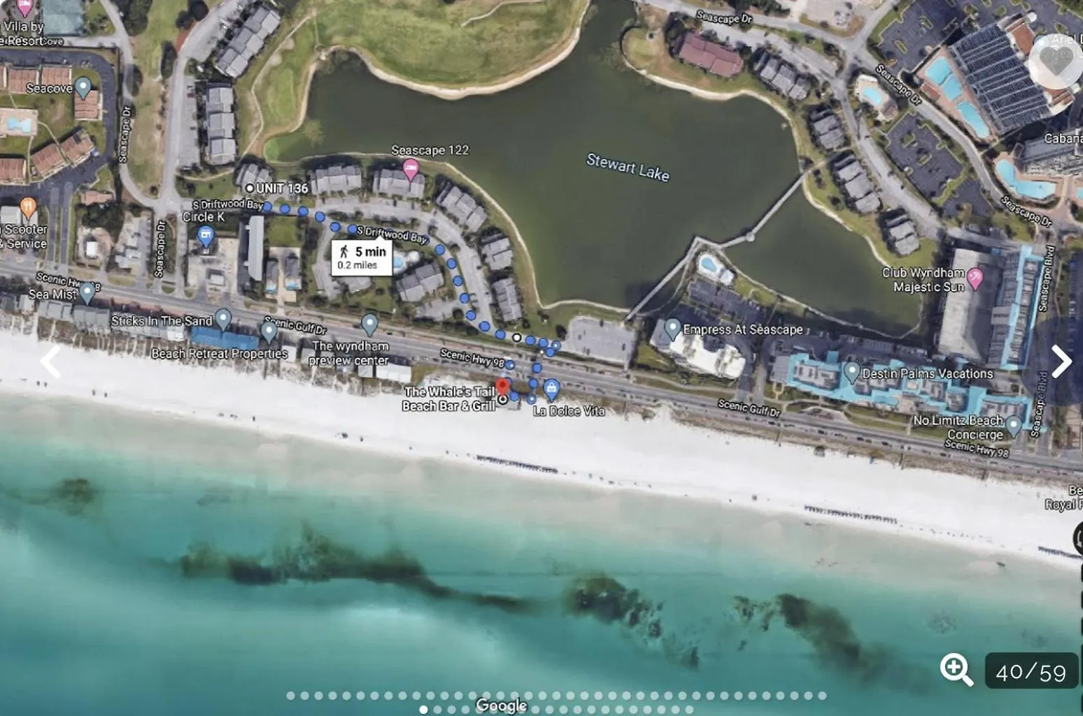 3 Min Walk To Beach- Gulf Breeze Lakefront Retreat! Sleeps 8 Destin