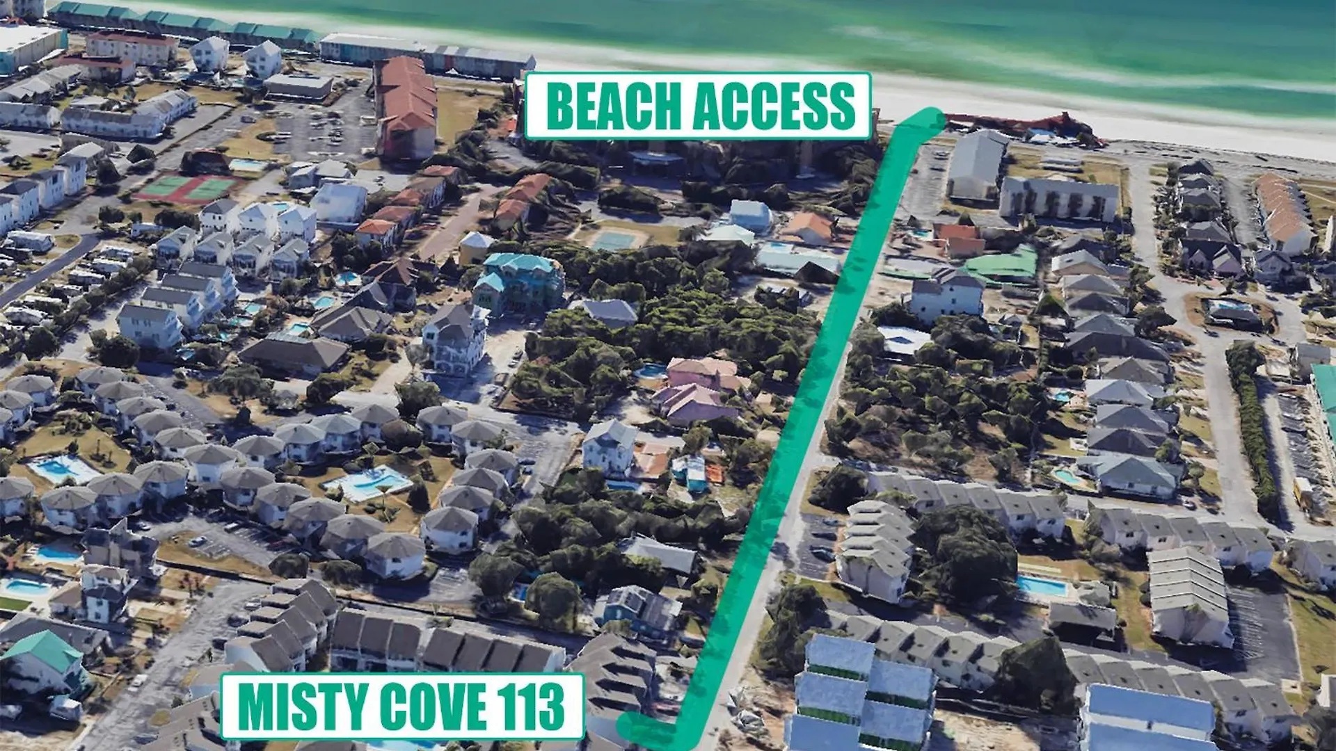 아파트 Misty Cove 113- By Isle 데스틴