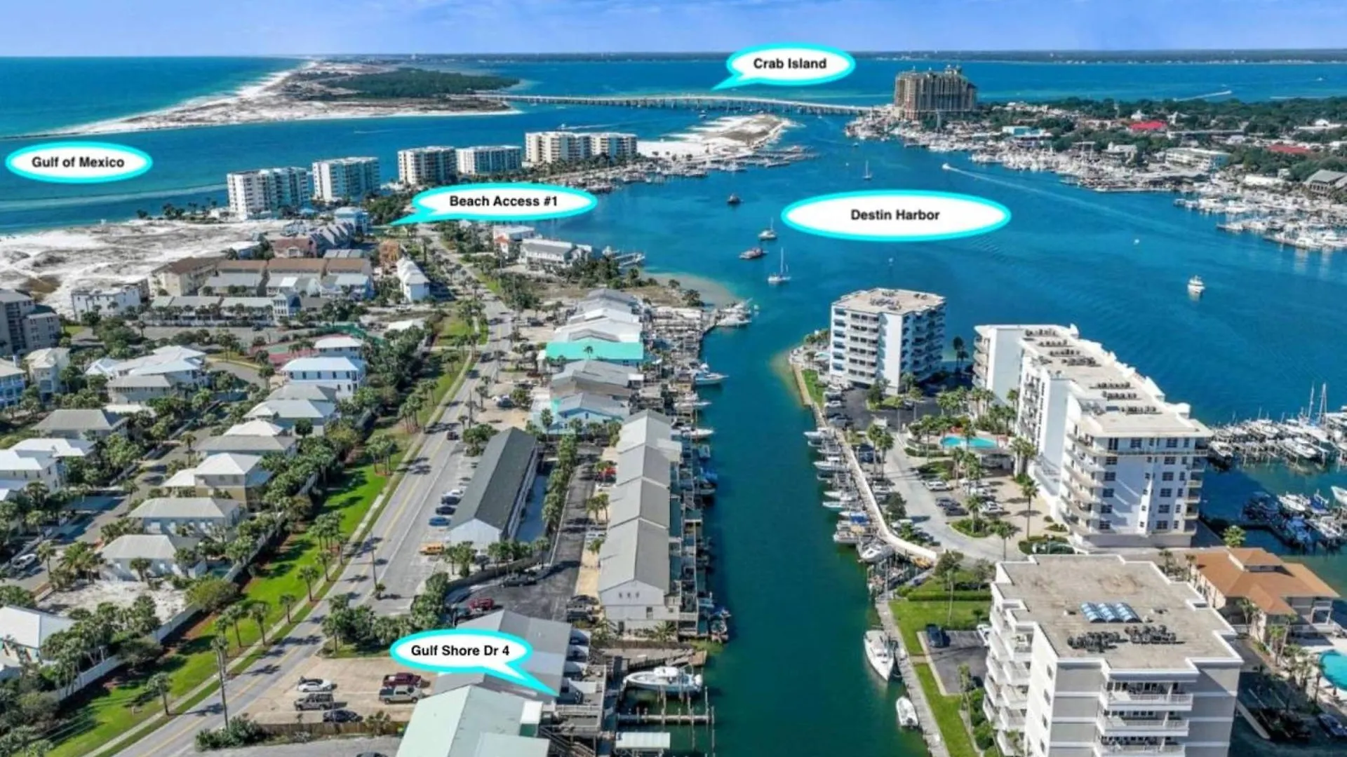 Gulf Shore Drive #4 Harbor Oasis Destin