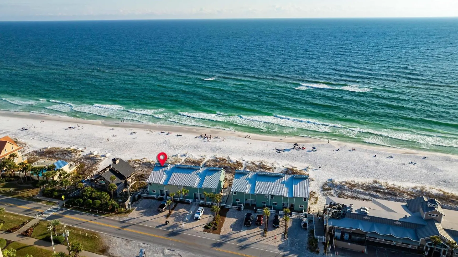 Quiet Surf Ii #1-on Gulf-townhome Holiday home