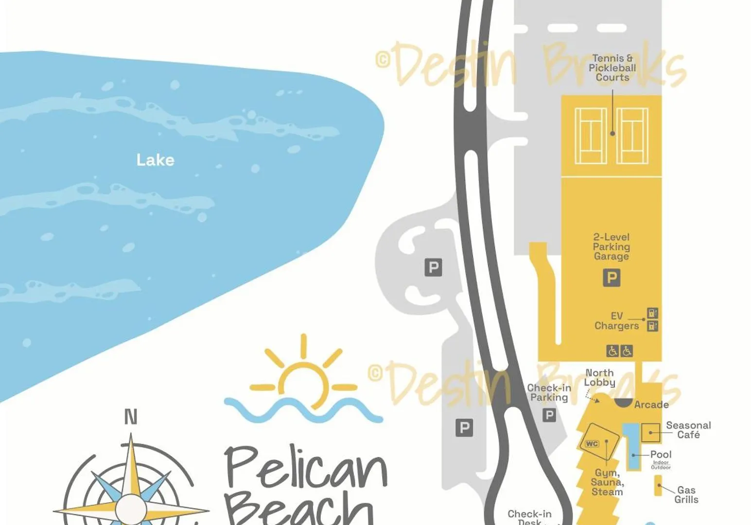 Biggest 2 Bedroom Corner Unit, 16th Flr Beachfront At Pelican Apartment *