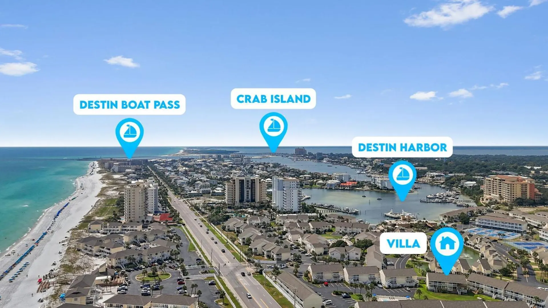 度假居 Sandpiper Cove 8140 - 500 Feet To The Beach! Pool In The Back Yard!