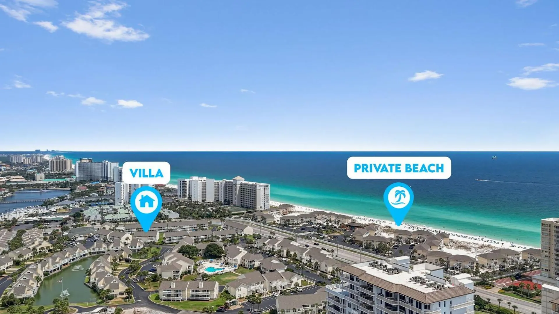 Sandpiper Cove 8140 - 500 Feet To The Beach! Pool In The Back Yard! * 德斯廷
