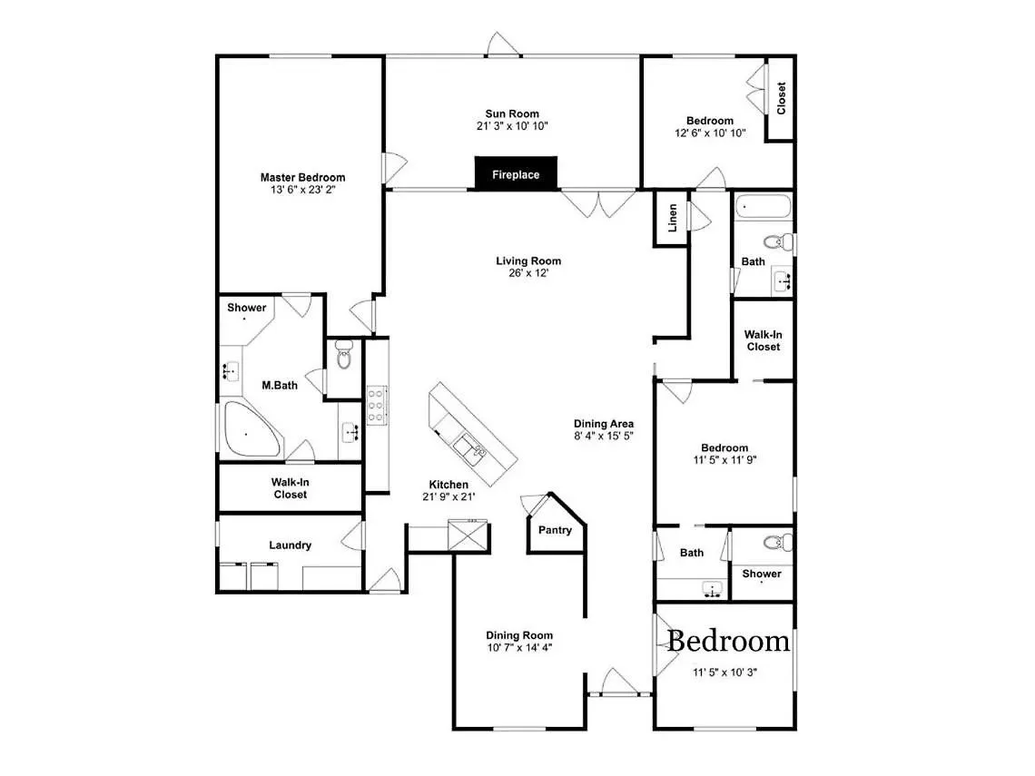 度假居 Beauty 4 Bed 3 Bath 5 Min Walk To In Gated Community 德斯廷