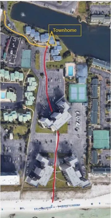 Lovely Townhome - Shoreline Towers Walk Pool * Destin