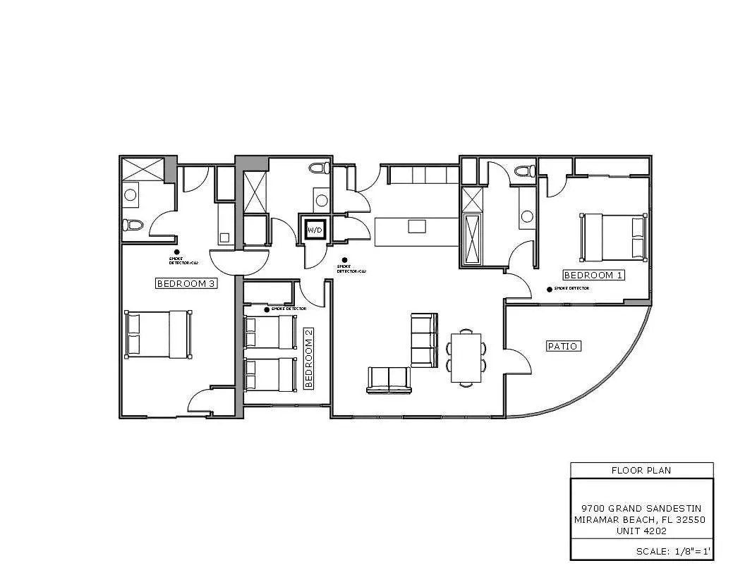 度假居 3 Bedroom Sandestin In Baytowne Wharf! 德斯廷