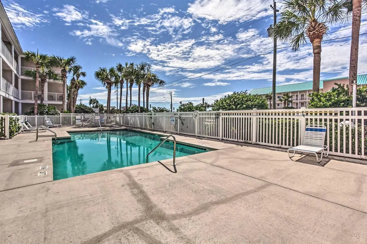 Sunny Emerald Coast With Pool Steps To Beach! Διαμέρισμα