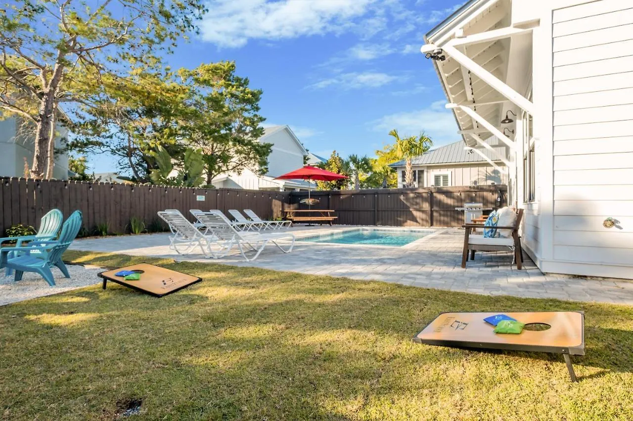 Walk2beach, Private Htd Pool, Firepit, Arcade, 5-6 Cars * Destin