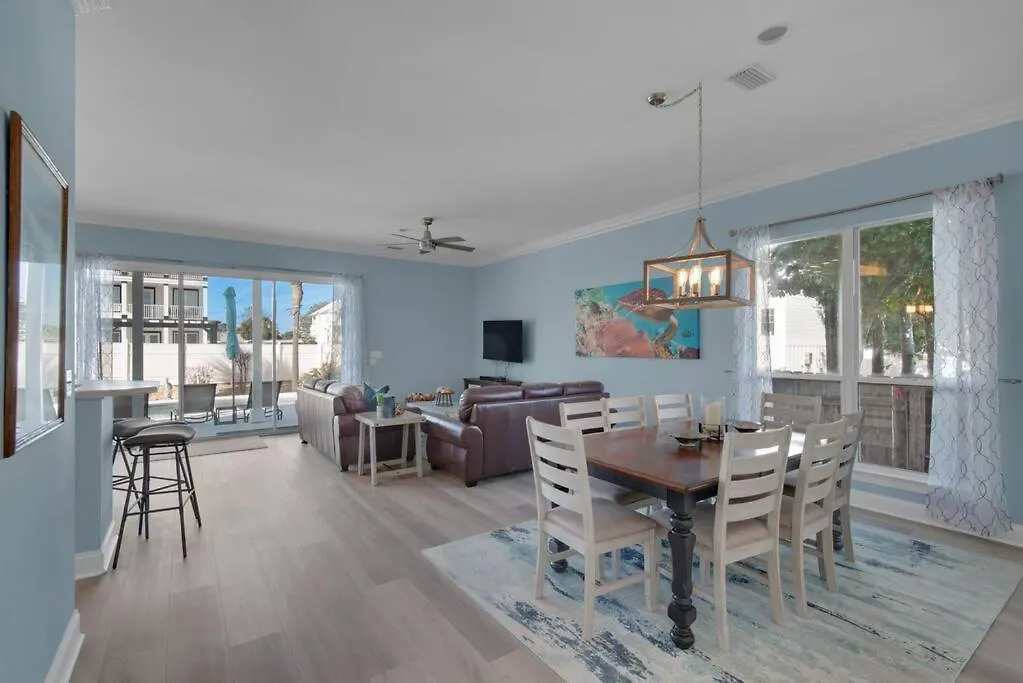Private Heated Pool, Golf Cart & Walk To The Sugar In Villa Destin