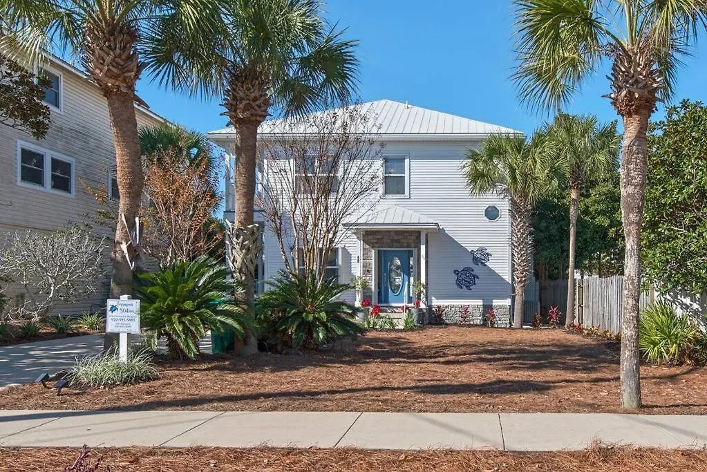 Villa Private Heated Pool, Golf Cart & Walk To The Sugar In Destin