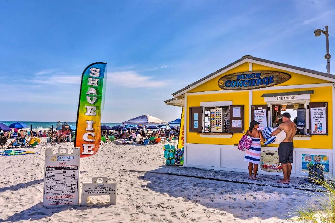 Coastal Patio And Free Amenities! Destin