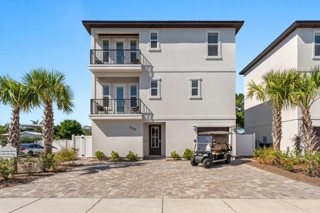 Sandy Buns Chateau With Golf Cart And Heated Pool Destin