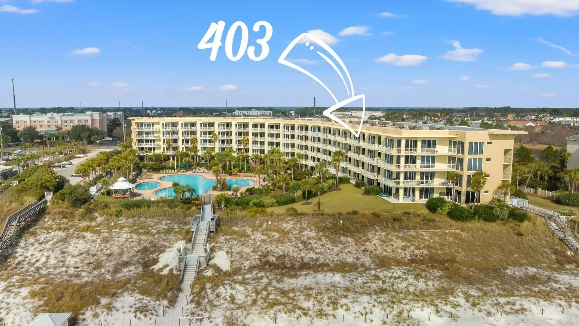 Beachfront Luxury 2bd 2ba With Balcony! Sleeps 6! *