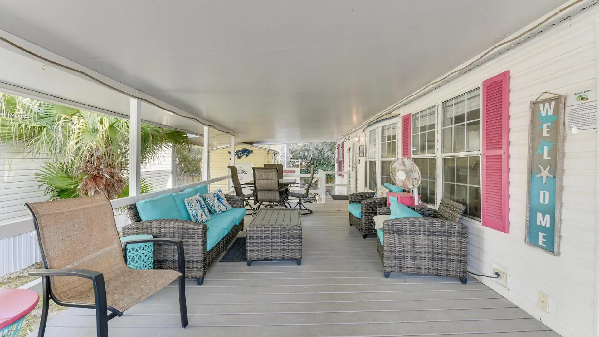 Vakantiehuis Walk To Miramar Tropical With Deck! Destin