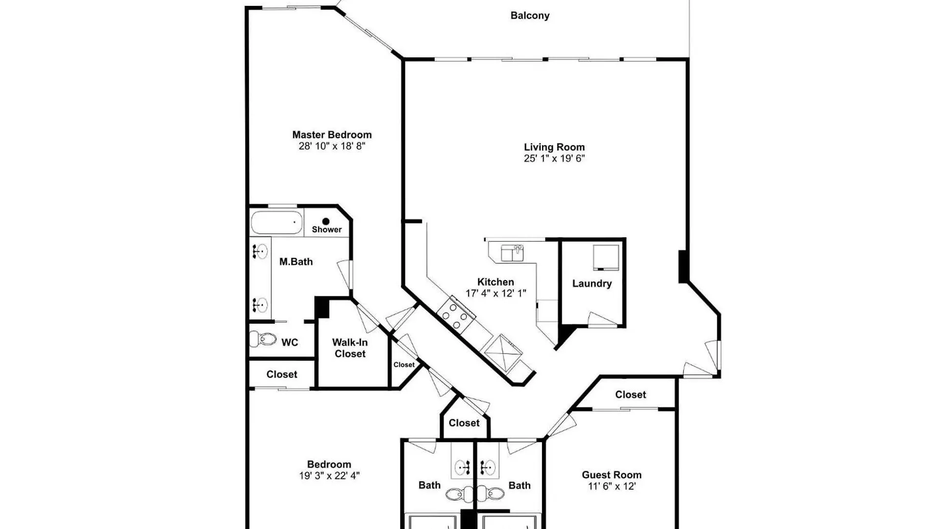 Apartment Silver Towers 1404w