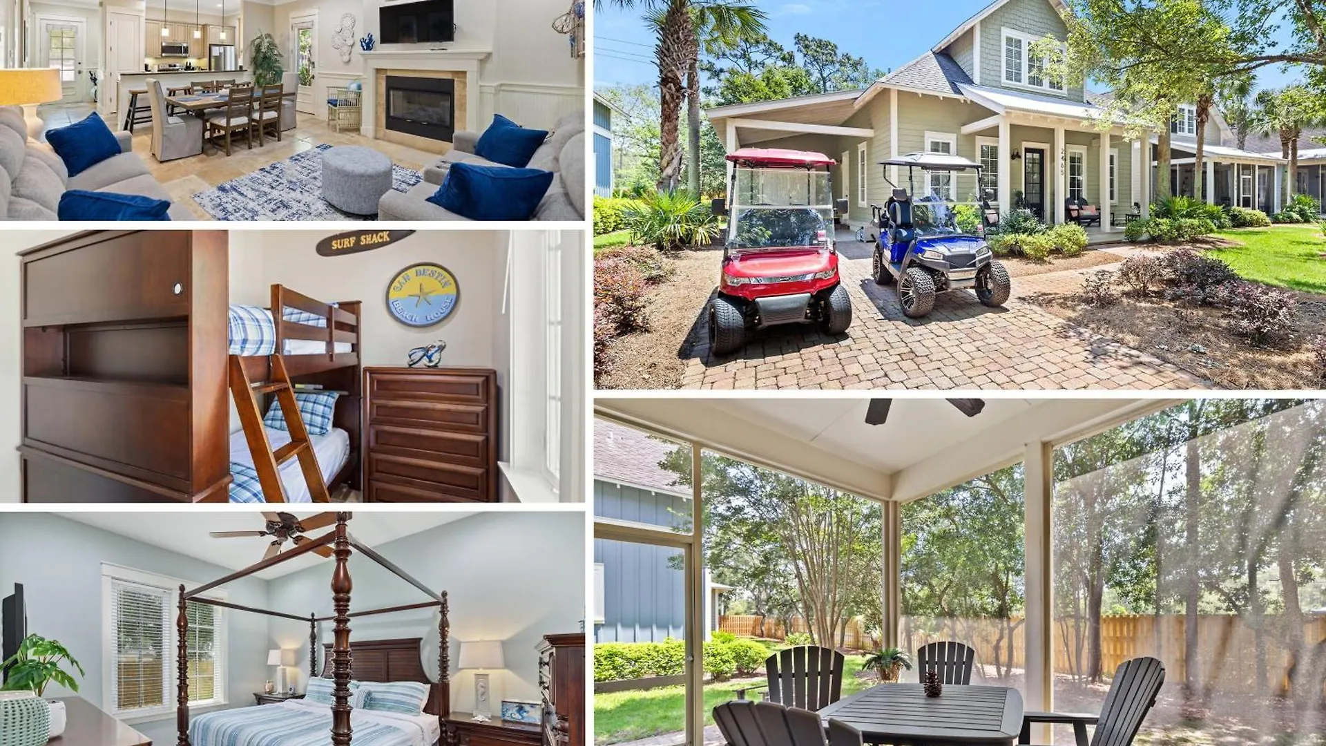 2465 Bungalo Casa de Férias Destin