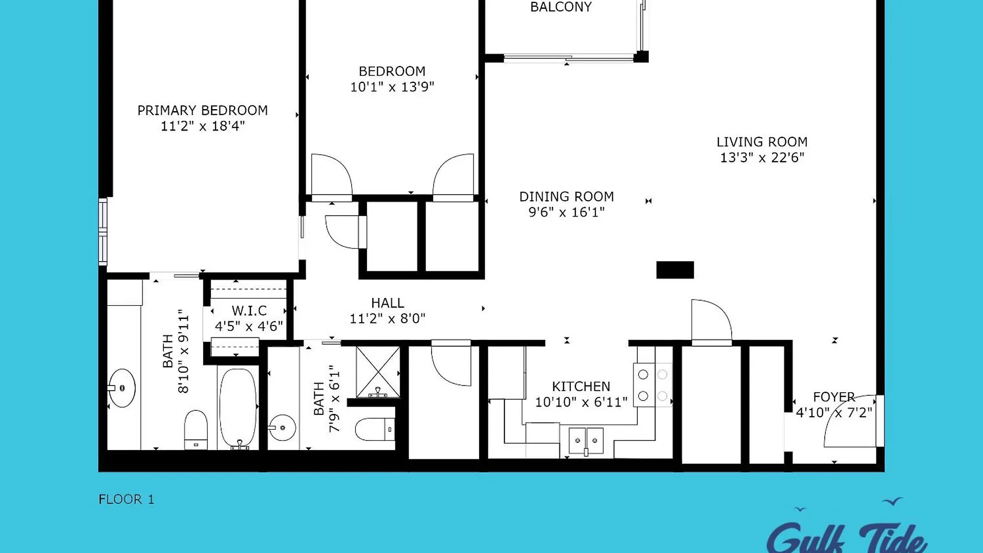Enclave 602a By Gulf Tide Vacation 度假居