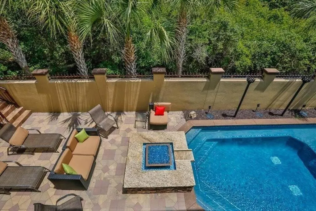 5 Bedroom Private Pool Jacuzzi Golf Cart 3 Min To *
