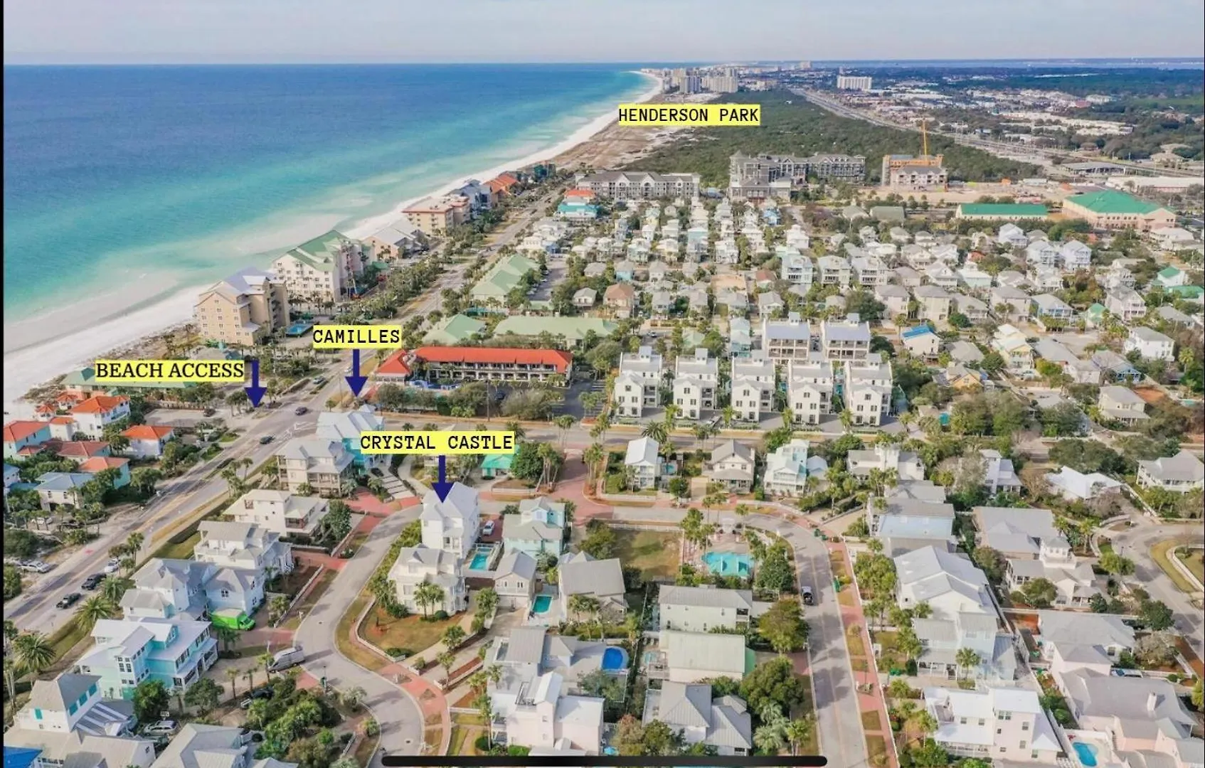 Crystal Castle-private Pool-crystal Beach-destin Holiday home Destin