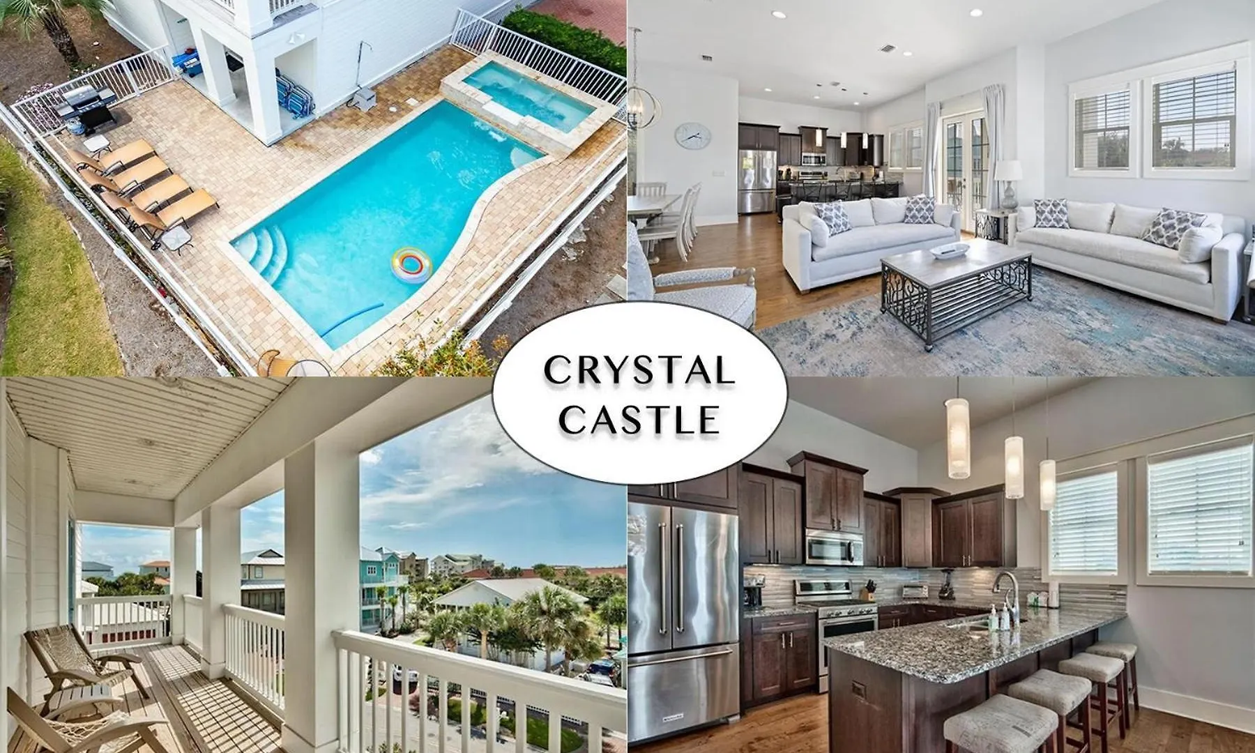 Crystal Castle-private Pool-crystal Beach-destin Destin