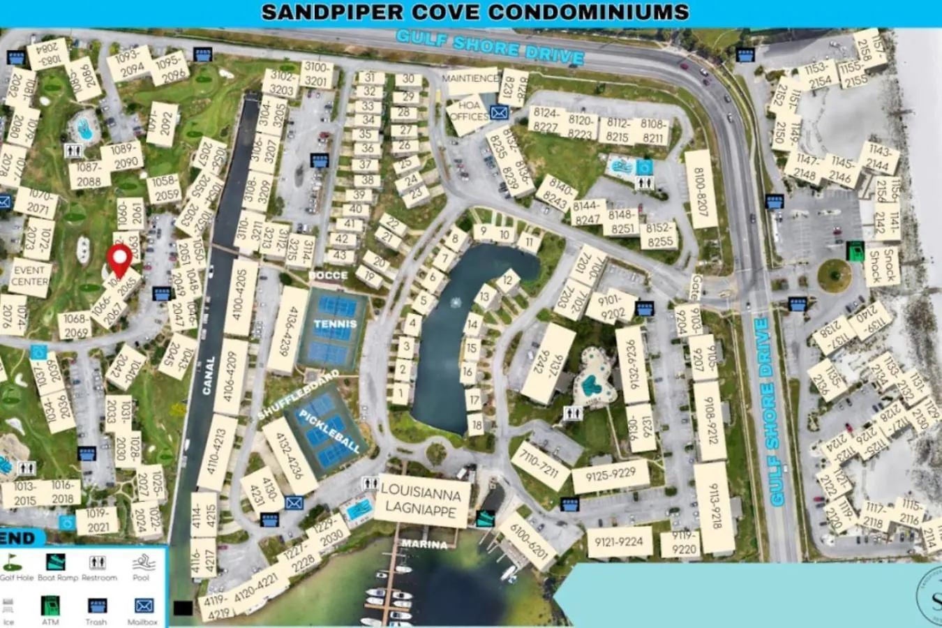 Sandpiper Cove Unit 1065 Pet Friendly 1 Bedroom *