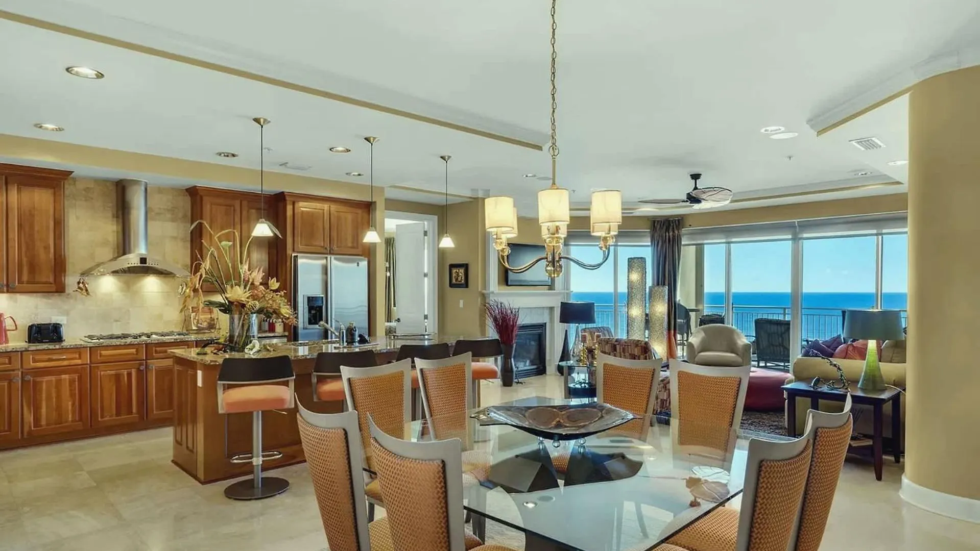 Stunning 3 Bedroom 3 Bath Gulf-front Apartment *