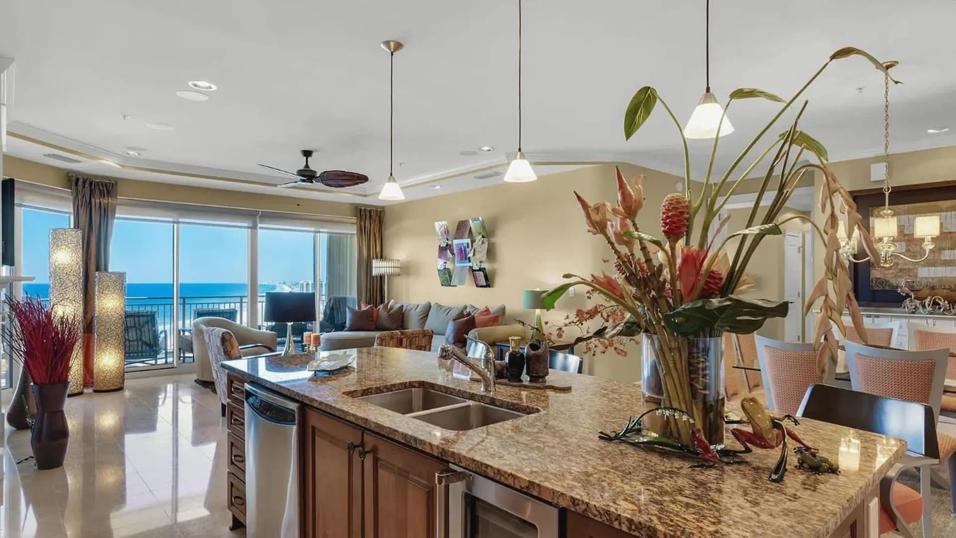 Stunning 3 Bedroom 3 Bath Gulf-front Apartment Destin