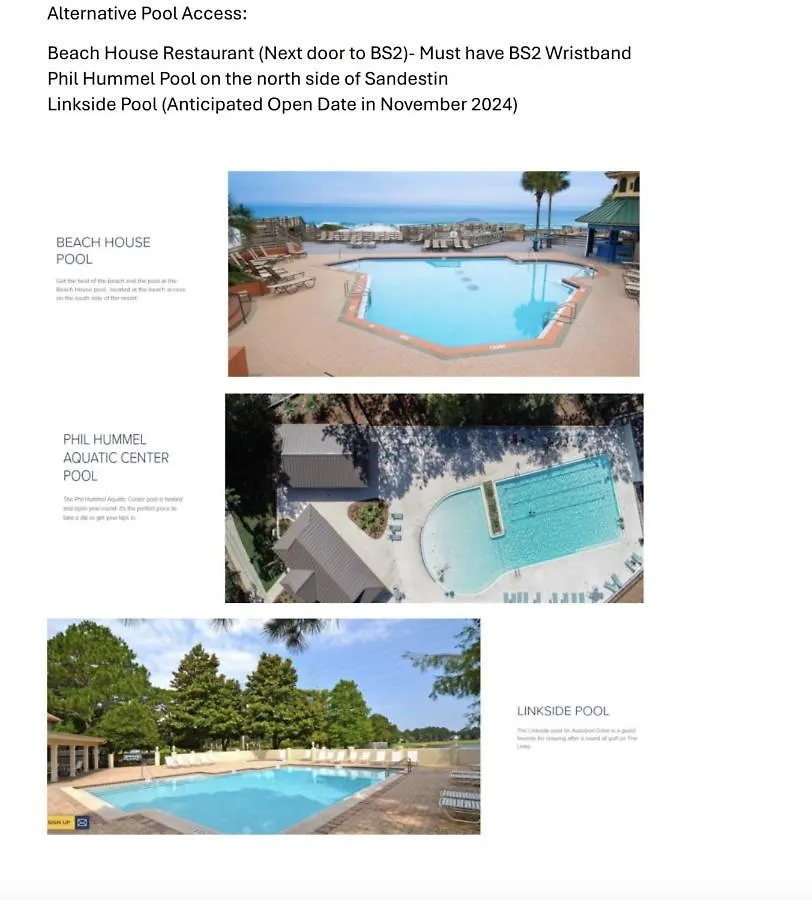 Holiday home Coastal Horizon Coastal Sandestin Gulf Front Destin