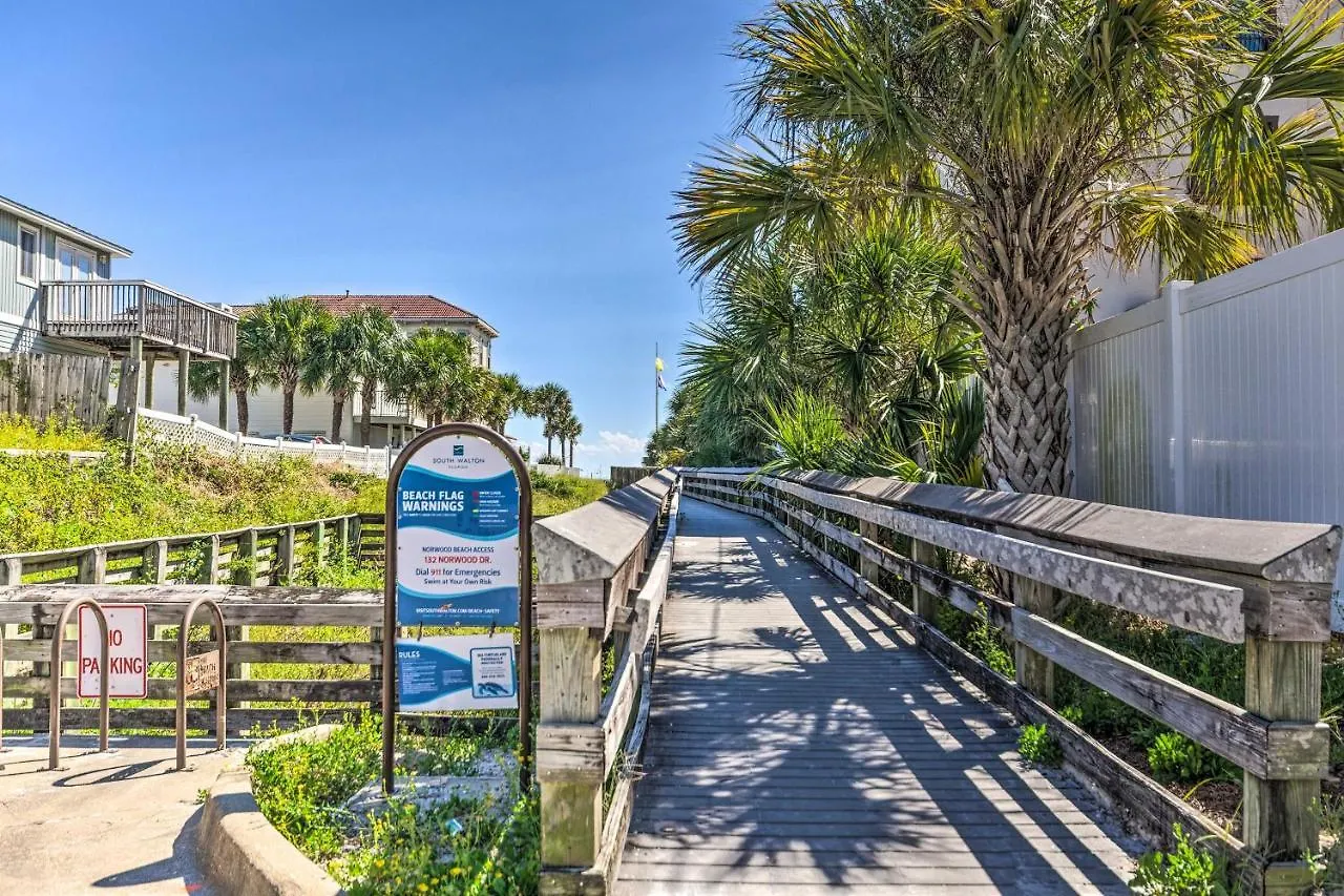 度假居 Sugar Beach Haven - Walk To Beach! 德斯廷