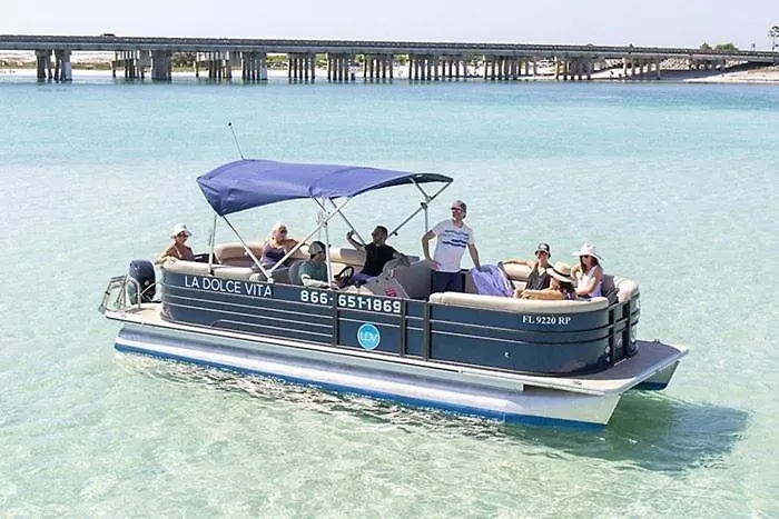Дом отдыха Crystal Tide With Heated Pool And Golf Cart *