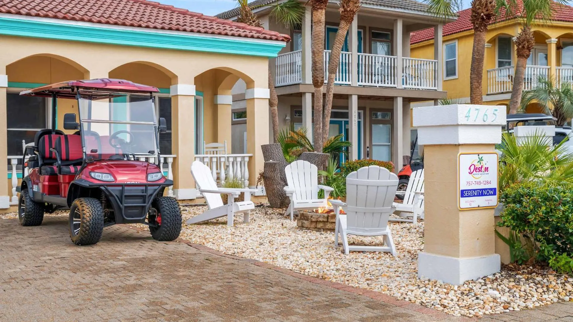 別荘 Serenity Now-free Golf Cart-hot Tub-comm Pool デスティン
